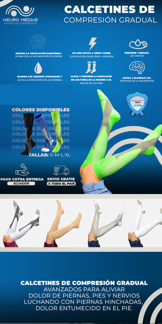CALCETINES DE COMPRESIÓN